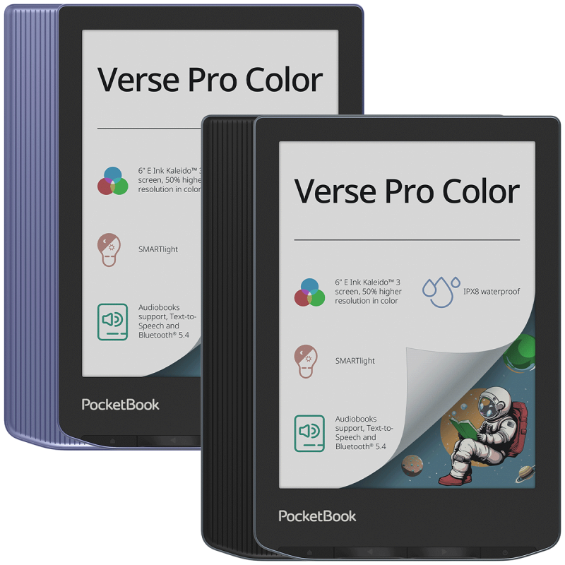 PocketBook Verse Pro Color eReader. PocketBook Verse Pro Color eReader.