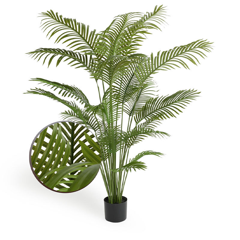 De Lifa Living Palm Kunstplant heeft een levensecht tropisch design. De Lifa Living Palm Kunstplant heeft een levensecht tropisch design.