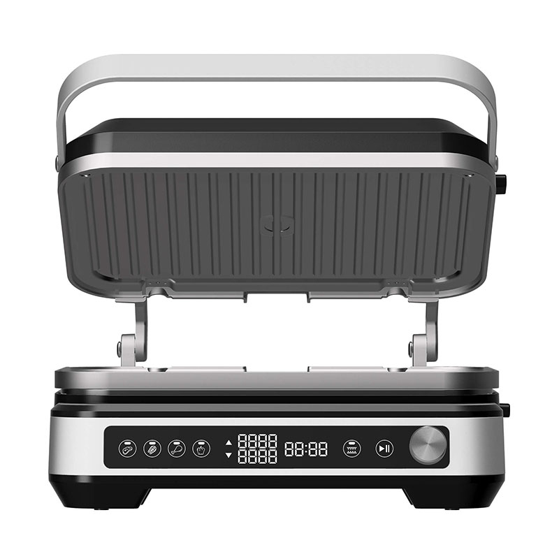 De TurboTronic TT-CG1W Slimme Contactgrill en Wafelmaker. De TurboTronic TT-CG1W Slimme Contactgrill en Wafelmaker.