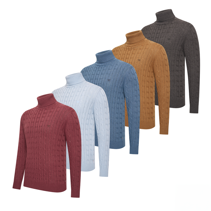 Cappuccino Kabeltrui met Col Aosta in vijf verschillende kleuren. Cappuccino Kabeltrui met Col Aosta in vijf verschillende kleuren.