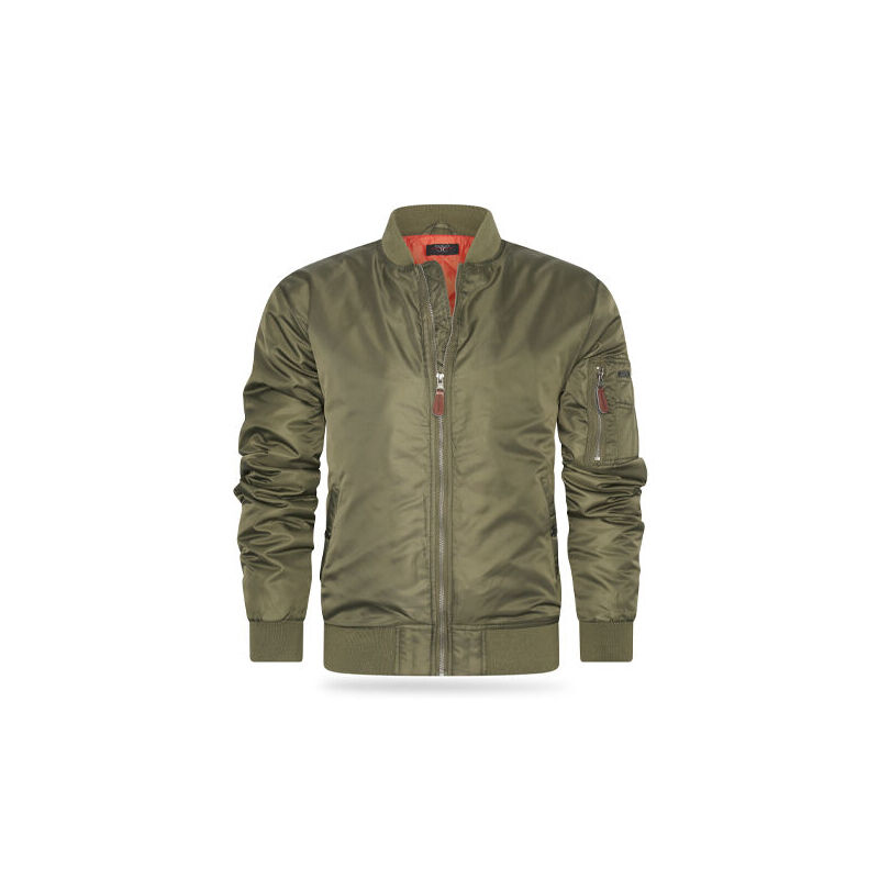 Het Cappuccino Giorgio Jacket in de kleur legergroen. 