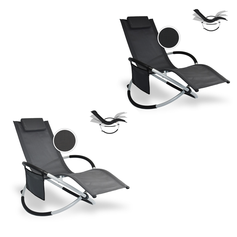 De FlinQ Opvouwbare Loungestoel Aura. De FlinQ Opvouwbare Loungestoel Aura.