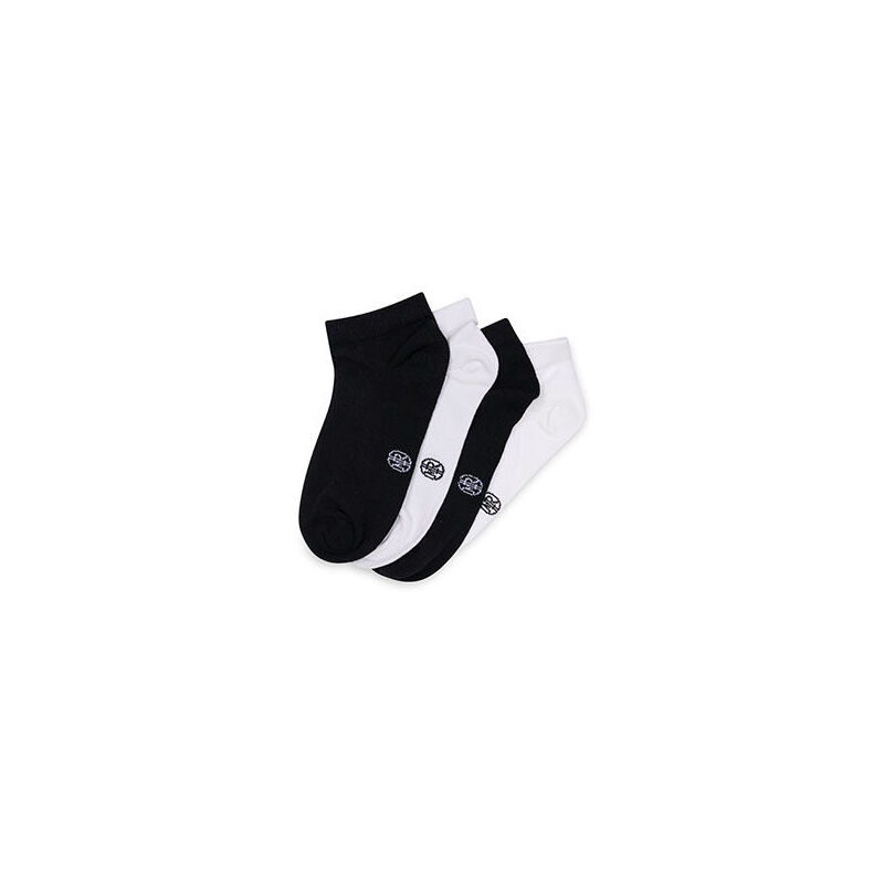 Deze Sneaker Sokken van Mario Russo hebben het logo aan de onderkant.