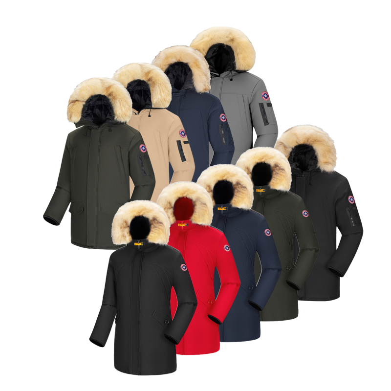 Dames en heren Subprime parkas in alle kleuren opties Dames en heren Subprime parkas in alle kleuren opties